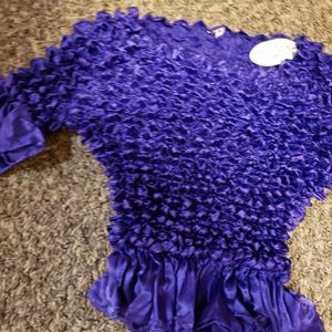 Purple Scrunchy Shirt